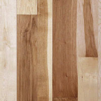 Engineered Flooring Unfinished Hickory Pecan Rustic Grade 3in 4in 5in 6in 7in